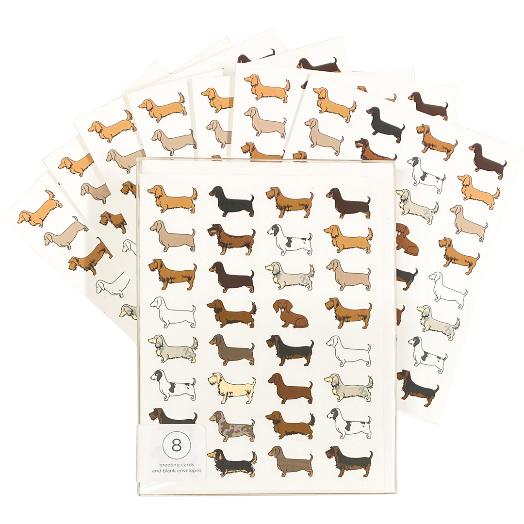 Doxie Greeting Card Set