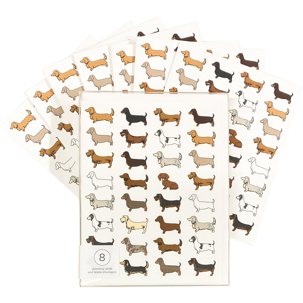 Doxie Greeting Card Set
