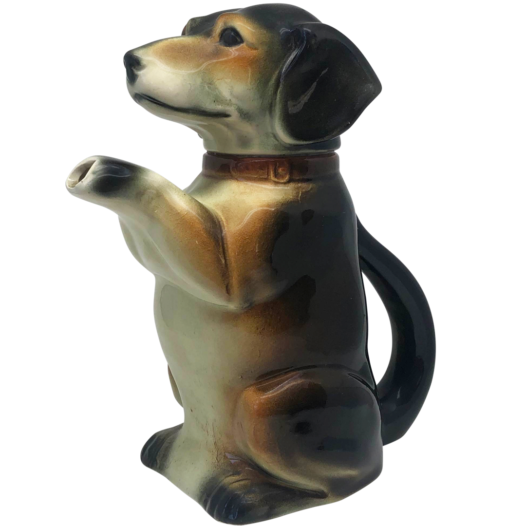 1940s German Dachshund Teapot Witzig