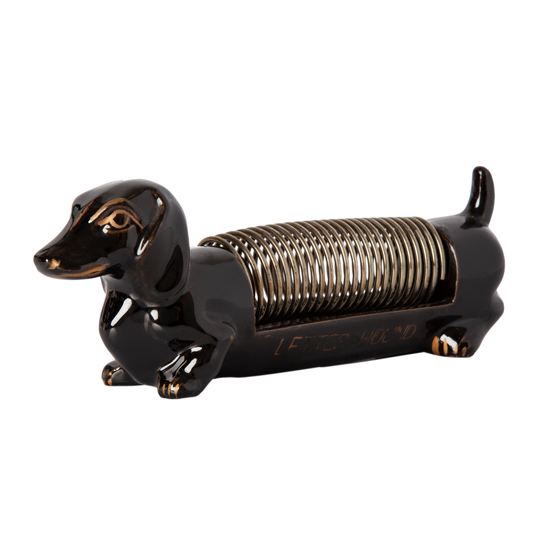 Dachshund online letter holder