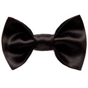 Black Satin <br>Dachshund Bowtie