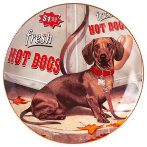 "Hot Dog!" Collectible Plate