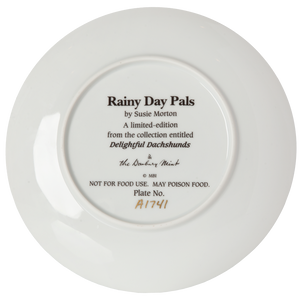 "Rainy Day Pals" Collectible Plate