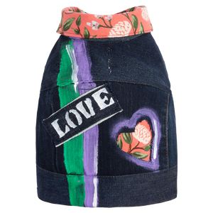 'Love' Denim Vest (Final Sale)