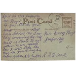 Kissing Dachshunds Postcard, c. 1909