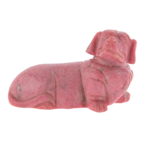 Carved Dachshund Paperweight