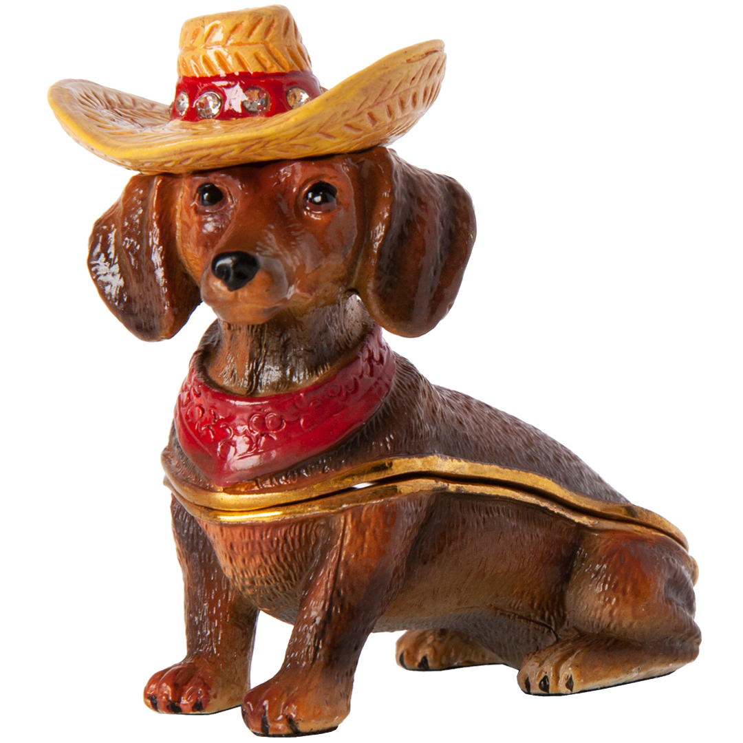 Dachshund sales trinket box